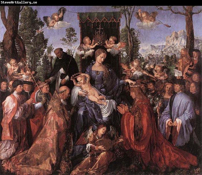 Albrecht Durer Feast of the Rose Garlands